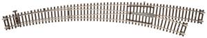 Ho Code 100  Curved Turnout - Right