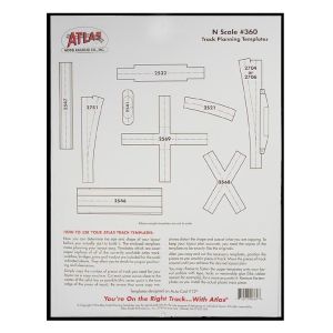 N Track Planning Template Kit