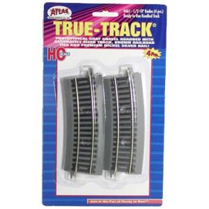 HO True-Track 1/2-18'' Radius/4pk