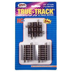 HO True-Track 90* Crossing