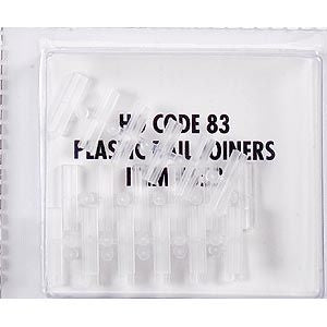 HO Code 83 Plastic Joiners (6/cd)