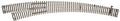 HO Code 83 Customline Curved LH Switch