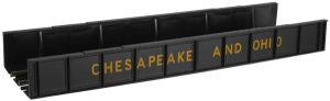 HO C&O Plate Girder Bridge/blk