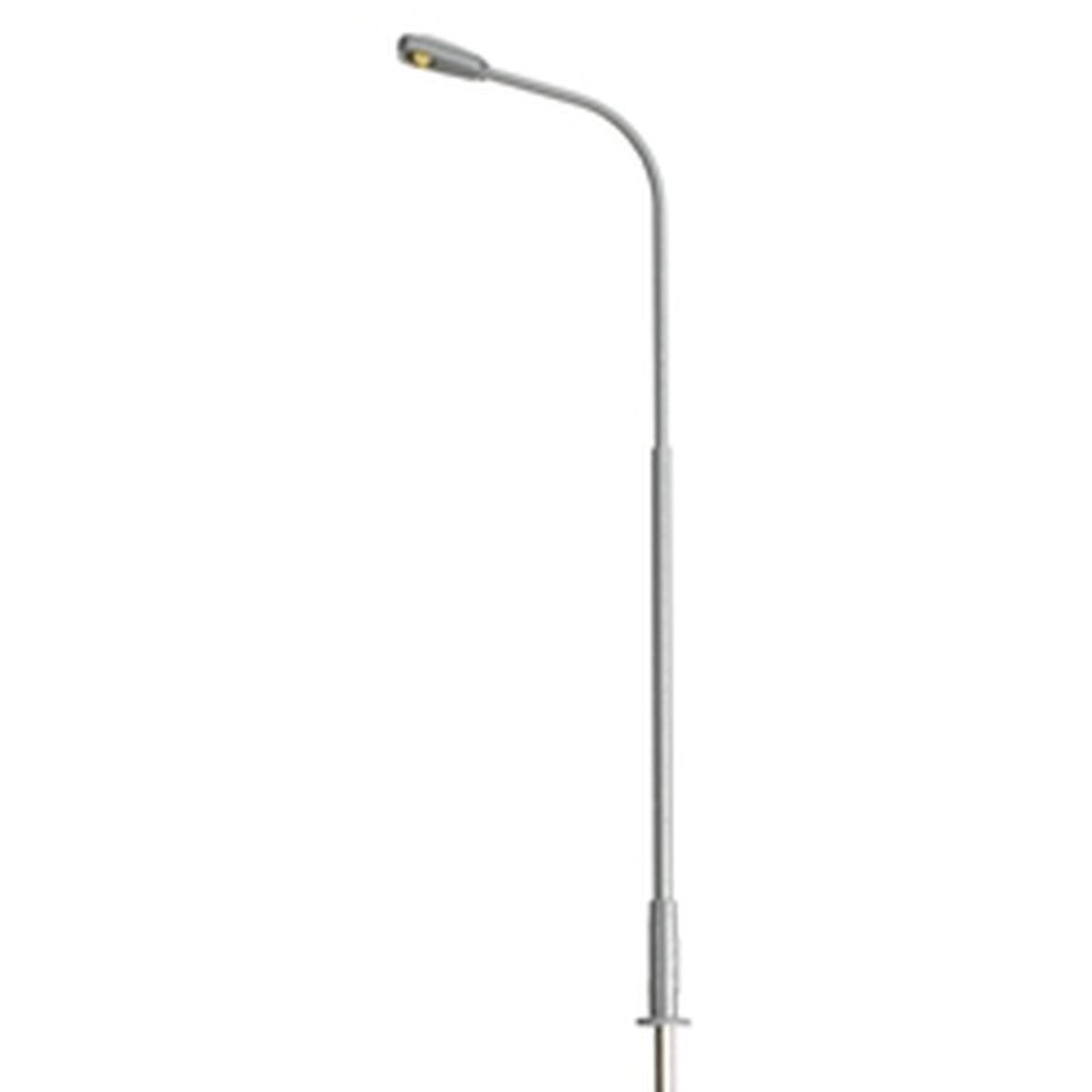 N Single Arm Streetlight Gray Cool White Led (3-Pack)