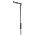 N Single Arm Parking Lot Light Gray Warm Led (3-Pack)