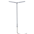 N Double Arm Parking Lot Light Gray Warm Led (3-Pack)