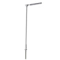 HO Single Arm Parking Lot Light Silver Warm Led (3-Pack)