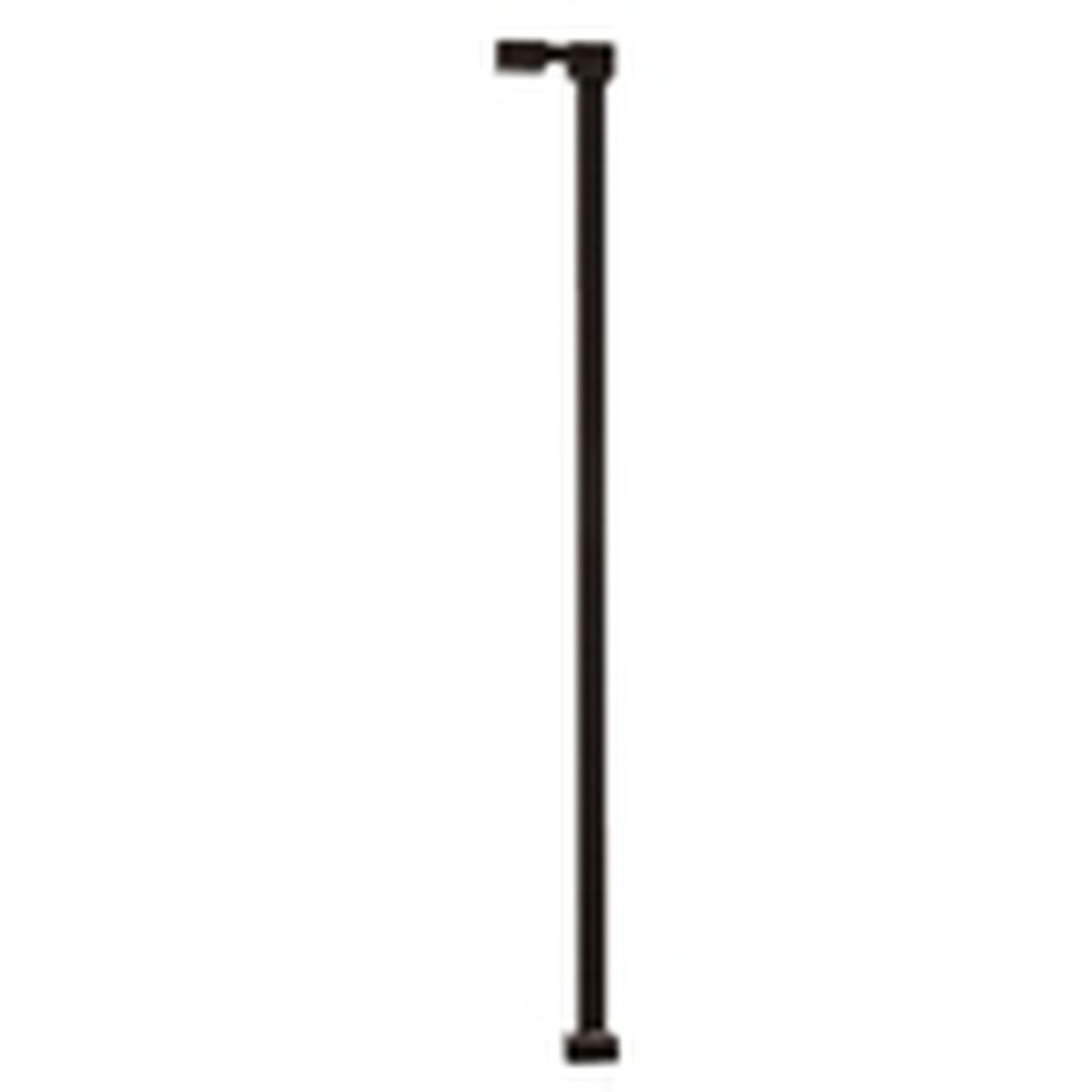 N Single Arm Square Light Bronze 30ft Warm LED (3-pack)