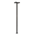 N Four Arm Square Light Black 30ft Warm LED (3-pack)