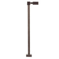 HO Single Arm Square Light Bronze 15ft Warm LED (3-pack)