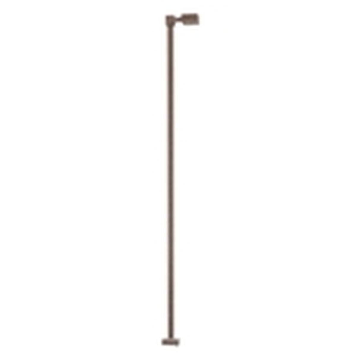 HO Single Arm Square Light Bronze 30ft Warm LED (3-pack)