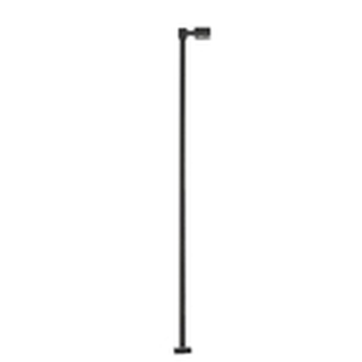 HO Single Arm Square Light Black 30ft Cool White LED (3-pack