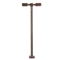 HO Double Arm Square Light Bronze 15ft Cool White LED (3-pac