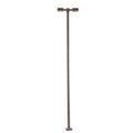 HO Double Arm Square Light Bronze 30ft Cool White LED (3-pac