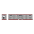 N Aries Mobile Office Container Gray/Maroon