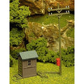 HO Telephone Shanty & Pole Kit