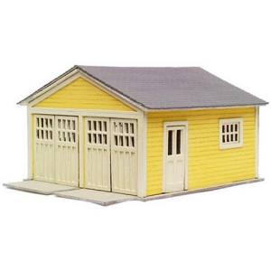 HO Laser Cut Plywood Garage Kit