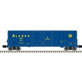 TARIFF Z 53' Boxcar Alaska  #10806 Blue/Yellow