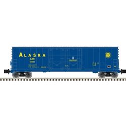 TARIFF Z 53' Boxcar Alaska  #10806 Blue/Yellow