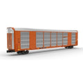 Z Auto Rack BNSF #696240 Orange Black White