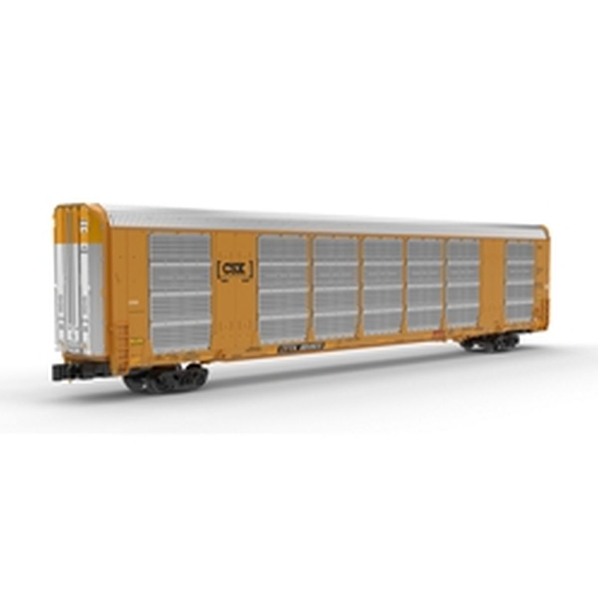 Z Auto Rack CSX (CTTX) #694540 Yellow Black White