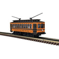 Monsterville Halloween Trolley 1030  Orange/Black