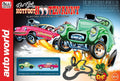 14.5' Rat Fink Gang Hotfoot Hootenanny Slot Race Set1953 Stu
