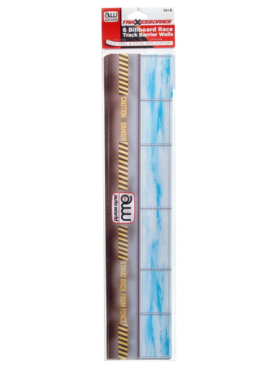 14.5 Billboard Race Track Barrier Walls 6 pk
