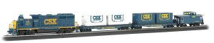 HO Coastliner CSX Diesel Freight Set/GP40