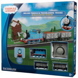 HO TTT 75th Anniversary Thomas Set w/Troublesome Trucks