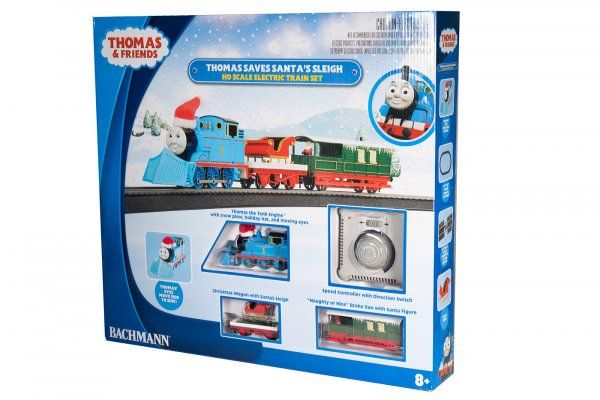 HO TTT Thomas Saves Santa's Sleigh Loco w/Moving Eyes