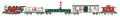 HO Elf On The Shelf Scout Elf Express Freight Set/0-6-0