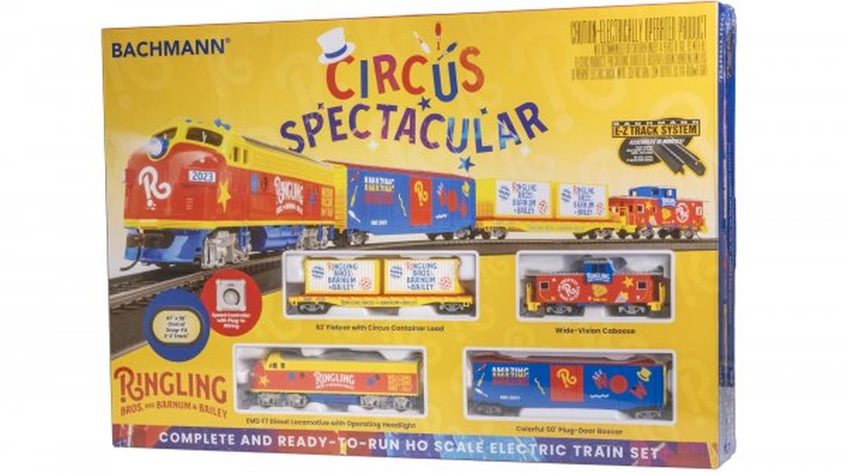 HO RINGLING Circus Spectacular Set/F7 Diesel