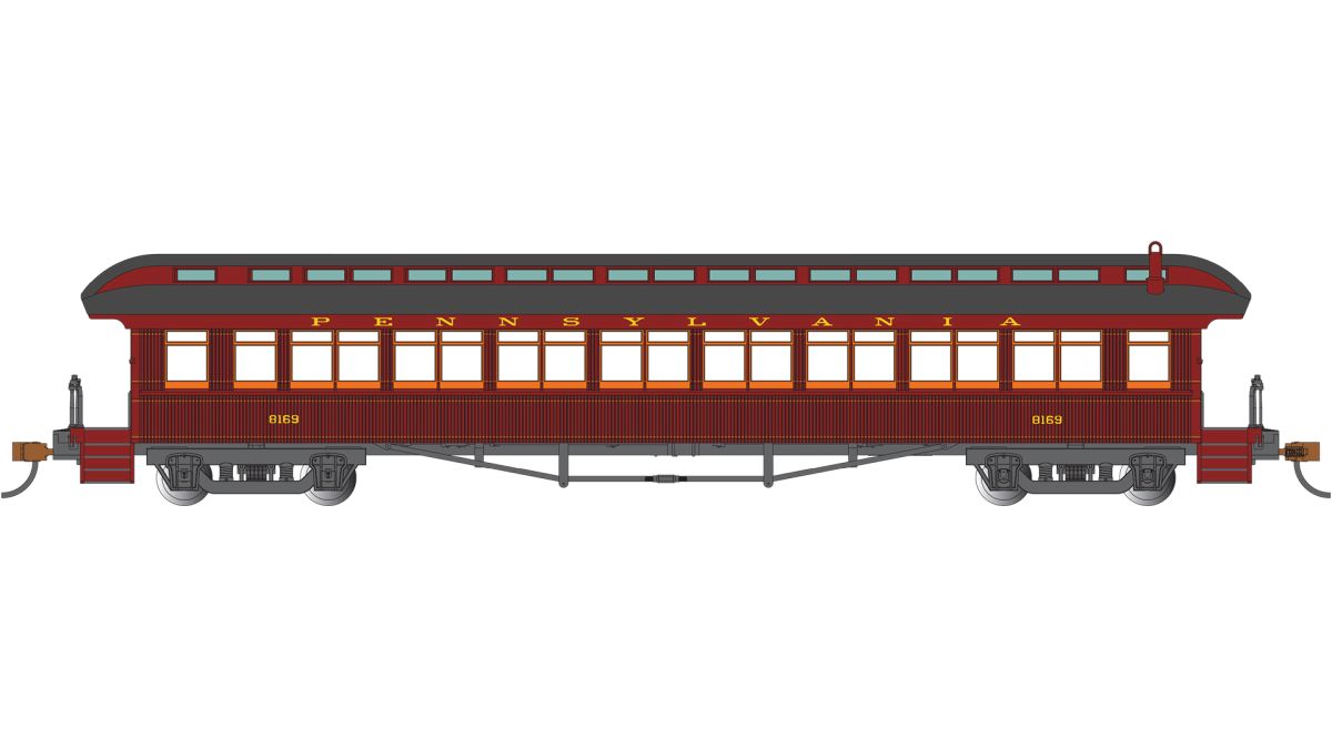 HO 60' Passenger Car PRR #8169