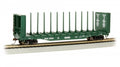 HO 52' Center-Beam Flatcar w/Bulkheads BC Rail #52423