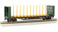 HO 52' Center-Beam Flatcar w/Bulkheads CN #60472