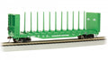 HO 52' Center-Beam Flatcar w/Bulkheads BN #615816
