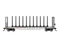 HO 52' Center-Beam Flatcar w/Bulkheads Soo #5060