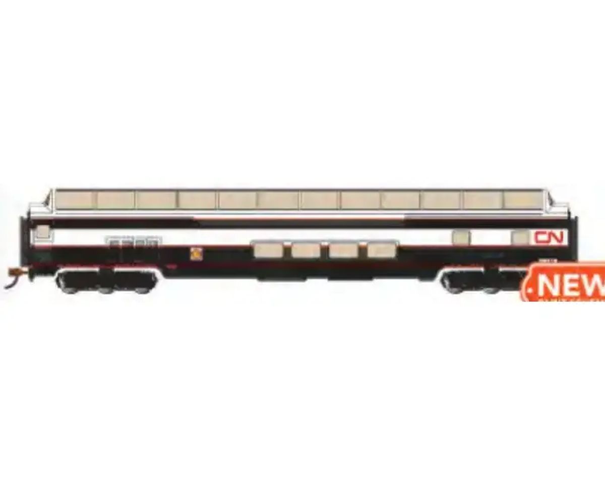 HO Dome Car CN #119 Business Train Interior Ligh