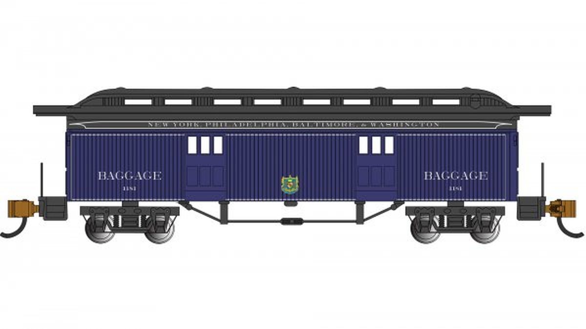 N B&O Old-Time Baggage Car