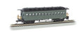 HO 1880's Coach Unlttrd/grn