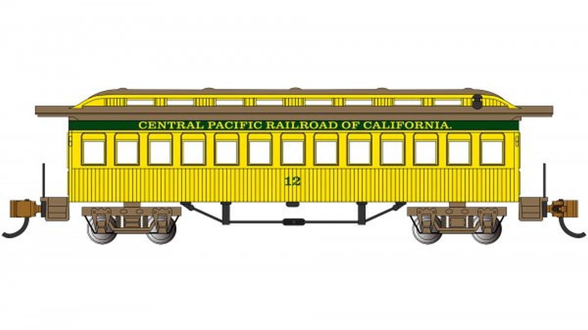 N Central Pacific Old-Time Coach