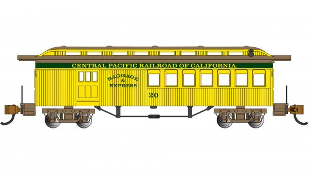 N Central Pacific Old-Time Combine