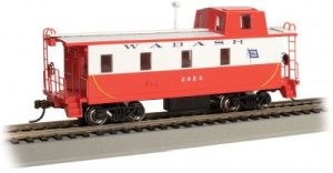 HO Off-Set Cupola Caboose Wabash #2824