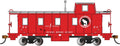 HO Off-Set Cupola Caboose GN #X-9