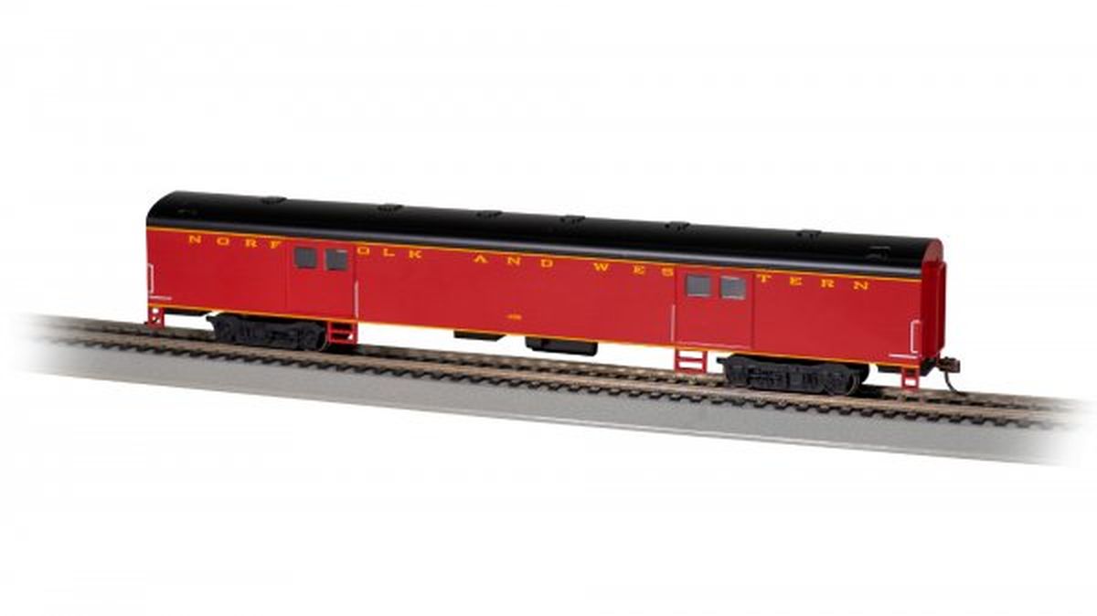HO 72' Smoothside Baggage Car N&W #1288