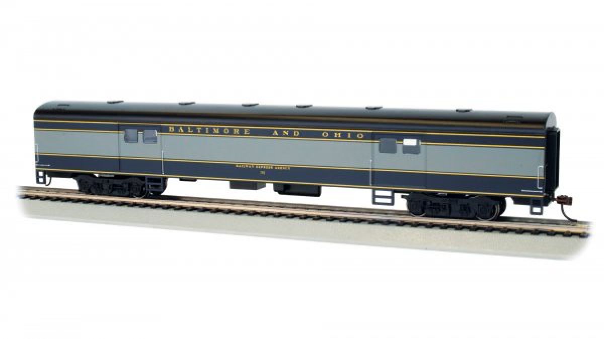 HO 72' Smoothside Baggage Car B&O #761
