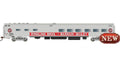 HO RINGLING 85' Dining Pie Car Red Unit #60012 w/Lighted Int