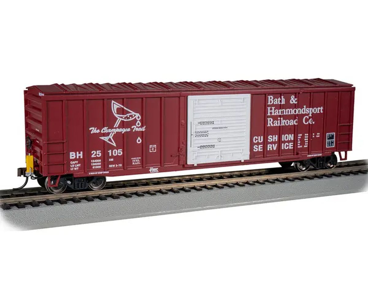 HO 50' Boxcar w/ETD  Bath & Hammondsport #25105