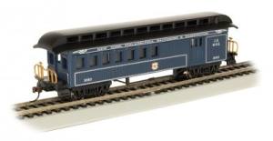 HO Old-Time Combine B&O Royal Blue